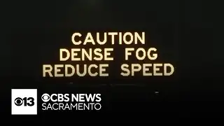 How dense fog is impacting Highway 50 construction in Sacramento