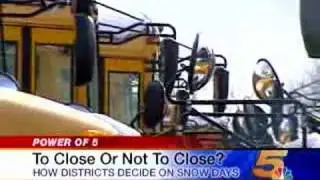 How Do Schools Decide to Take Snow Days?