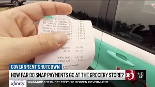 How far do SNAP payments go at the grocery store?