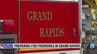 How fire crews prepare for GR fireworks show