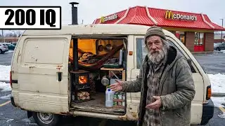 How Homeless People Turn a Van Into a Comfortable Home