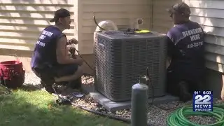 How HVAC technicians deal with 140 degree heat