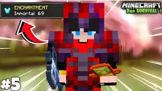 How I Become A God in Minecraft Duo Survival 🔥