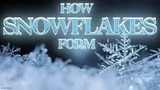How large snowflakes form
