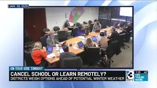 How schools decide whether to have e-learning or give kids day off