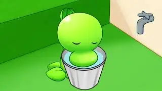 How some PvZ plants would drink water