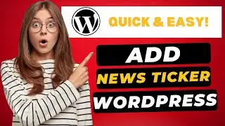 How To Add News Ticker In WordPress 2026 🔥 - (FAST & Easy!)
