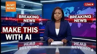 How to Create a Professional TV News Broadcast Using AI Step by Step Tutorial