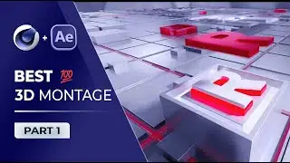 How to Create a Stunning 3D News Montage Animation | Cinema 4D Broadcast Tutorial | Part 1