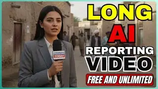 How To Create News Reporting Video | Google Veo 3
