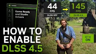 How to enable DLSS 4.5 in any game!