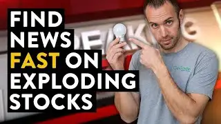 How to Find News Fast on Exploding Stocks