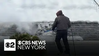 How to fix an ice dam on your roof