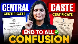 How to get category certificates for NEET 2026? State vs Central Quota | Garima Goel