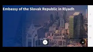 How to get Slovakia National D Visa Appointment from Riyadh? Slovakia Embassy Riyadh. Youtube.