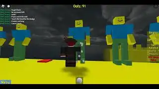 How to get the secret badge in Push Oofs off skyscrapers (BETTER VERSION)