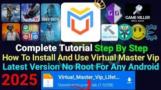 How To Install And Use Virtual Master No Root For Any Android Device || 2025