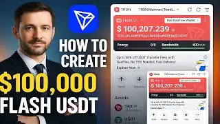 How to Make  $100.000 Flash USDT | Full TRC20 Tutorial