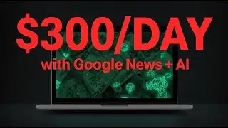 How To Make $300 a Day Using Google News and AI (Free Tools Only)
