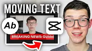 How To Make Moving Text In CapCut (Like The News) - Full Guide