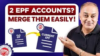 How to merge multiple EPF accounts in 2025 | Easy method🔥