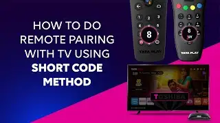 How to Pair One Remote for TV and Tata Play Binge+ Set-Top Box | Easy Guide to Control Both Devices