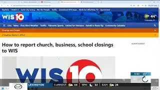 How to report church, business, school closings to WIS