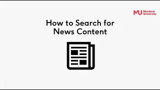 How to Search for News Content