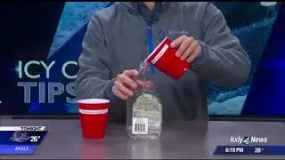 How to stop ice from building up on your car windshield