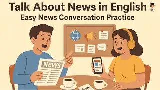 How to Talk About News in English | Easy Conversation Practice for Beginners & Intermediate