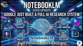 How to Use NotebookLM - Full Tutorial in Hindi (2026) | Every NotebookLM Feature Explained | Free