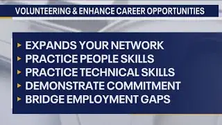 How volunteer work can help others and your career