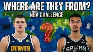 How Well Do You Know Where NBA Stars Are From?