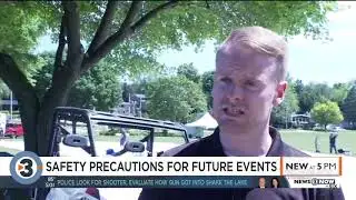 How will Shake the Lake shooting impact security at future events?