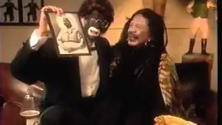 Howard Stern "In Black Face" as Ted Danson & Da Woopi