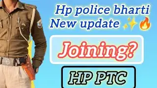 Hp police bharti  New update ✨🔥