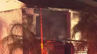 HPD sergeant injured while trying to save residents from apartment fire