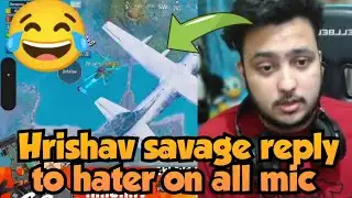 Hrishav savage reply to Dynamo hater on all mic🙀