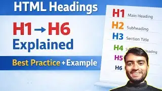 HTML Headings (H1-H6) Sikau | HTML Headings Tutorial for Beginners (SEO + Example)