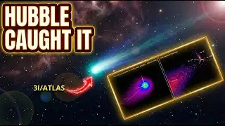 Hubble Just Saw 3I ATLAS Do the Impossible — The Jet Was Perfectly Aligned