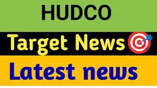 HUDCO Share 😱 HUDCO Share Target 🎯 HUDCO Share News 