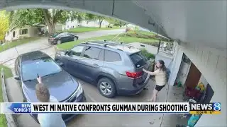 Hudsonville native stays calm when confronted by shooter