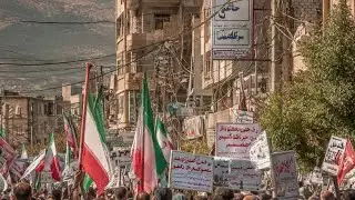 Huge anti-government protests across Iran