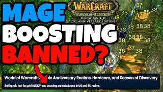 HUGE Changes To BOOSTING in TBC Anniversary - it is Now BANNABLE?!