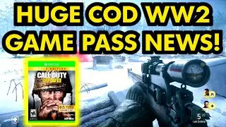 HUGE COD WW2 On Game Pass News!