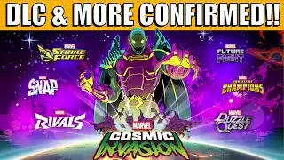 HUGE DLC & Collaborations ANNOUNCED For Marvel Cosmic Invasion
