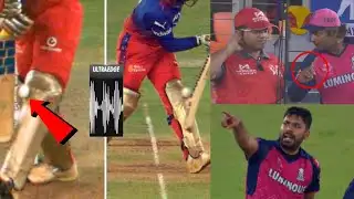 Huge Drama Third Umpire gave controversial decision on Dinesh Karthik wicket in RCB vs RR Eliminator