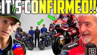 HUGE NEWS Quartararo Warns Rivals After Yamaha Unleashes New V4 Aero! Ducati Boss Drops Bombshell