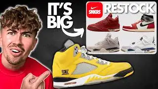HUGE Nike SNKRS Restock! Jordan