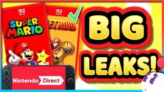 HUGE Nintendo Direct Leaks Have DROPPED! | 3D Mario, Metroid & MORE!